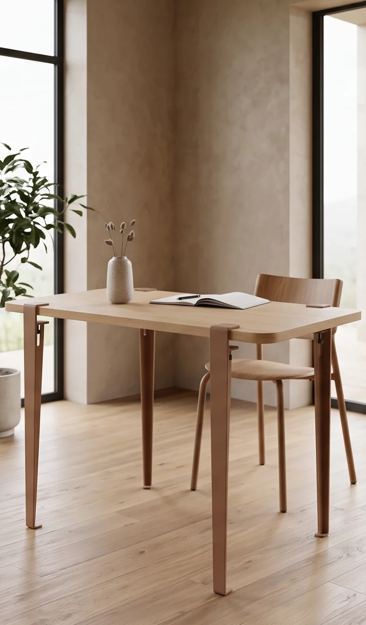 Patas de Mesa Comedor / Escritorio 75 cm (Set x 4) - Imagen 2