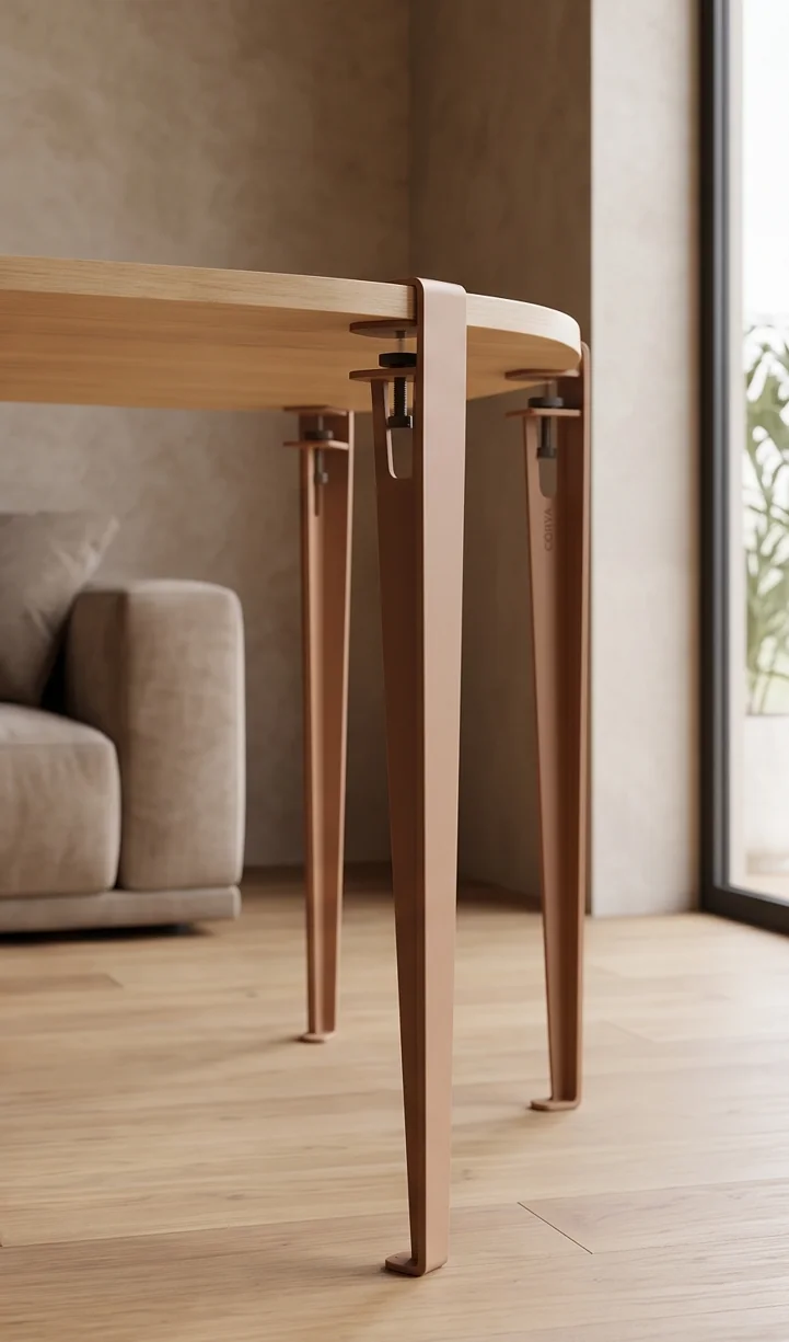 Patas de Mesa Comedor / Escritorio 75 cm (Set x 4) - Imagen 3