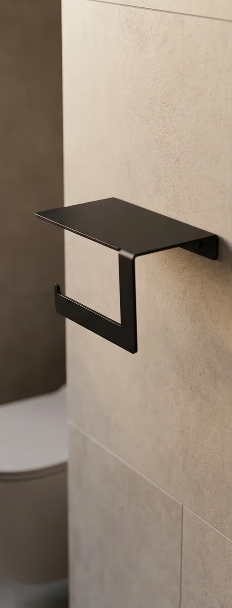 Portapapel Higiénico con Repisa Superior - Imagen 3